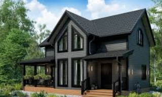 Проекты каркасных домов с террасой от 3576 рублей | Строй-Взн